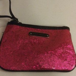 New with tags Betsey Johnson Pink wristlet